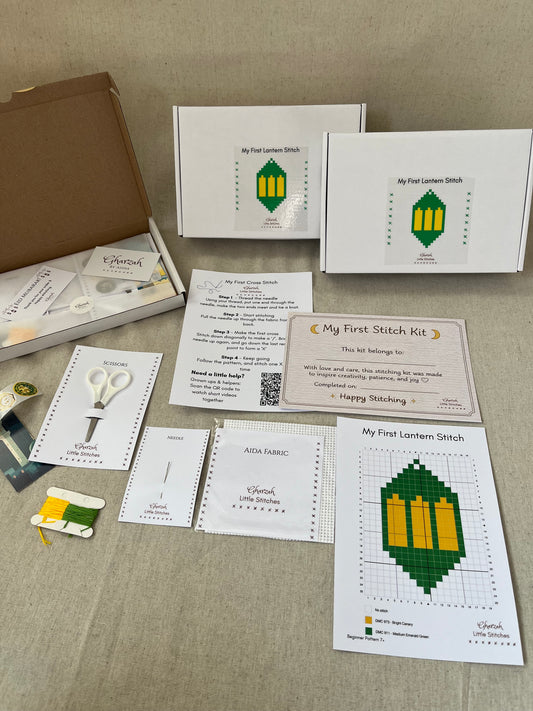 Gharzah Little Stitches - My First Lantern Stitch Kit