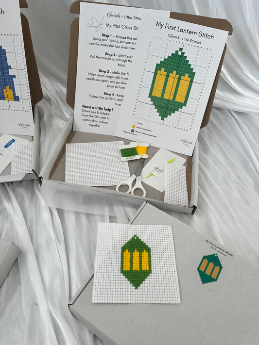 Gharzah Little Stitches - My First Lantern Stitch Kit