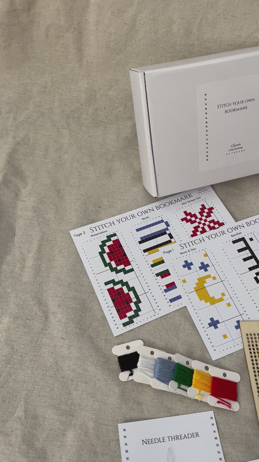 Gharzah Little Stitches - Stitch Your Own Bookmark